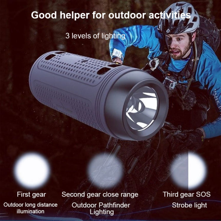 ZEALOT A1 Altoparlante Bluetooth wireless per bassi multifunzionale, microfono incorporato, supporto per chiamate Bluetooth, scheda AUX e TF e luci a LED