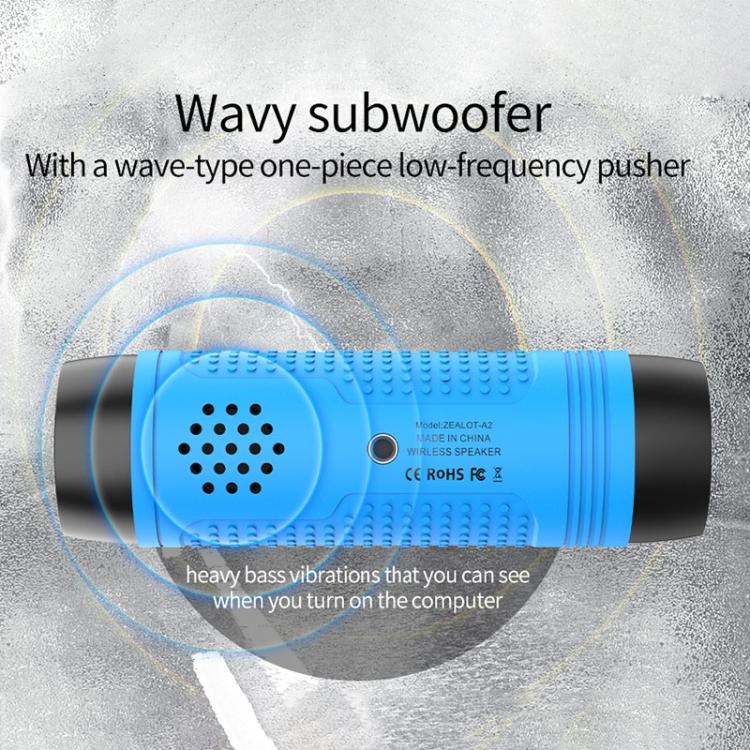 ZEALOT A2 Altoparlante Bluetooth con luci LED