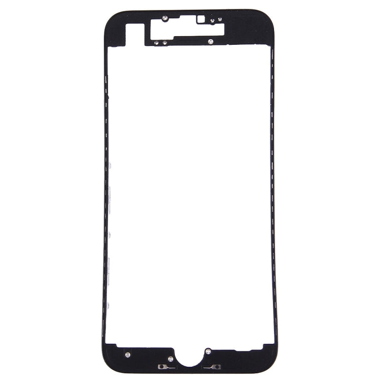 Cornice schermo LCD anteriore per iPhone 7 nera