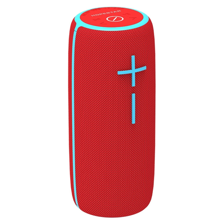 Altoparlante Bluetooth strutturato impermeabile portatile HOPESTAR P21 TWS, supporto per chiamate in vivavoce, disco U, scheda TF e AUX da 3,5 mm e FM, P21 Black, P21 Grey, P21 Blue, P21 Red