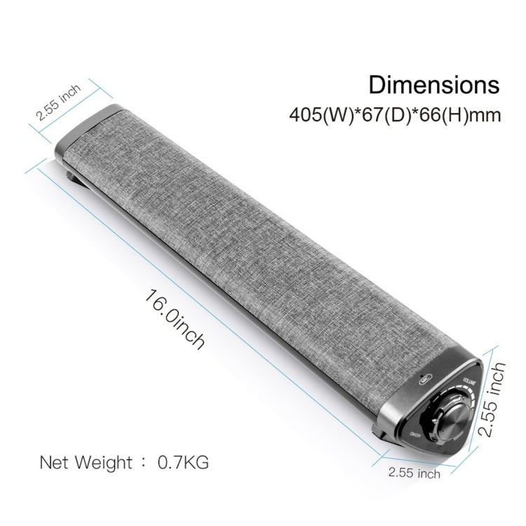 Altoparlanti Bluetooth Real Bass da tavolo Bluetooth 5.0 portatili LP1811, supporto scheda TF e chiamate in vivavoce