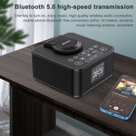Altoparlante Bluetooth 5.0 con ricarica wireless awei Y332, supporto per chiamate vocali in vivavoce