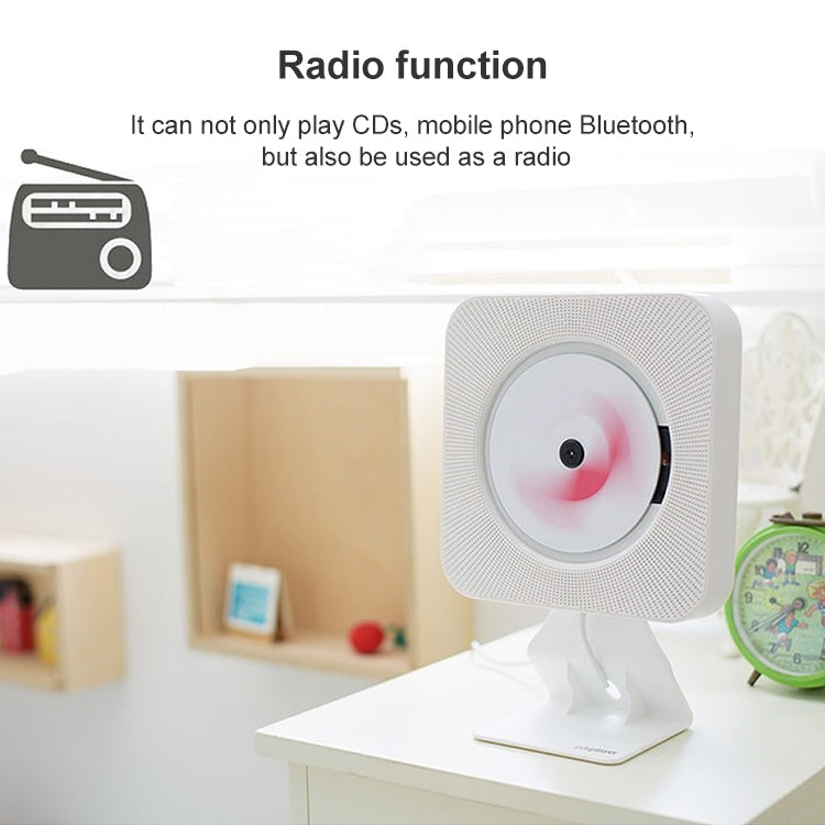 Lettore CD portatile con altoparlante Bluetooth e telecomando