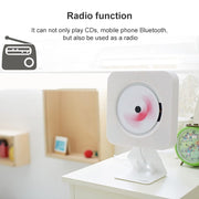 The second generation portable CD player with Bluetooth speaker and digital display with remote control, Digital Display