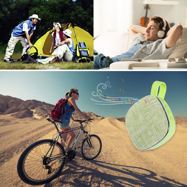 X25nuovo mini altoparlante Bluetooth portatile quadrato con struttura in tessuto, supporto per chiamate in vivavoce, scheda TF e AUX, X25new Orange, X25new Green, X25new Grey, X25new Blue