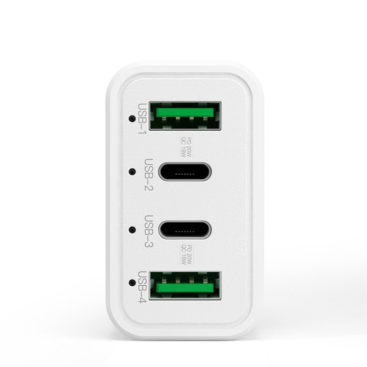 Caricabatteria da auto multifunzione doppio PD + doppio QC WLX-K26 da 40 W, WLX-K26