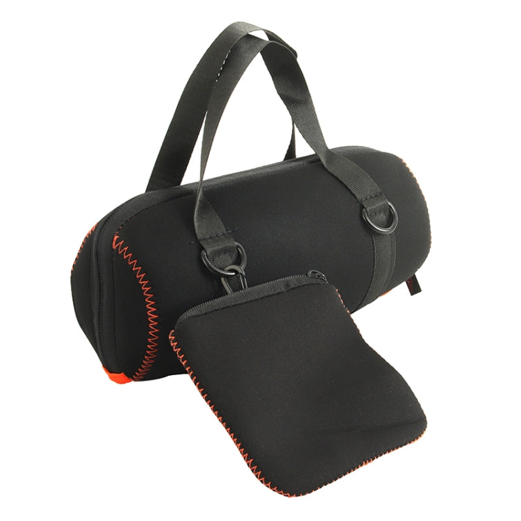 Custodia protettiva per altoparlante portatile da esterno in EVA con tracolla e moschettone per JBL Charge 5