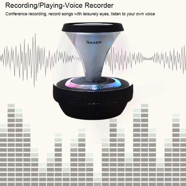 SHABA VS-18 Bluetooth 4.2 Altoparlante Bluetooth wireless colorato portatile con piccola lampada magica multifunzione