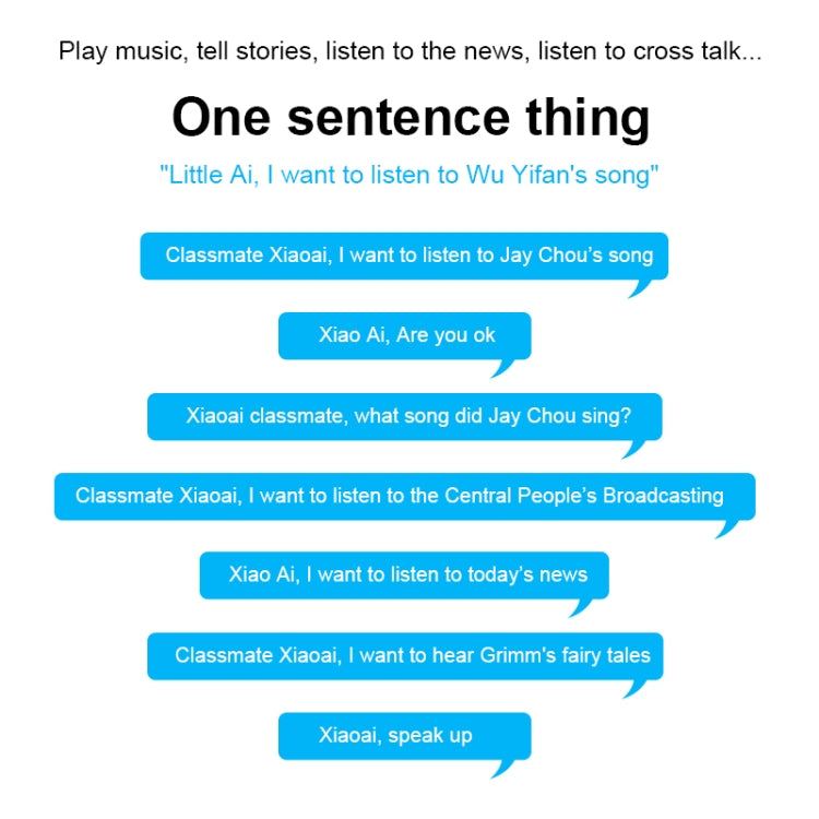 Supporto per altoparlanti Xiaomi AI WiFi dual-band, Bluetooth 4.1 e riproduzione musicale A2DP