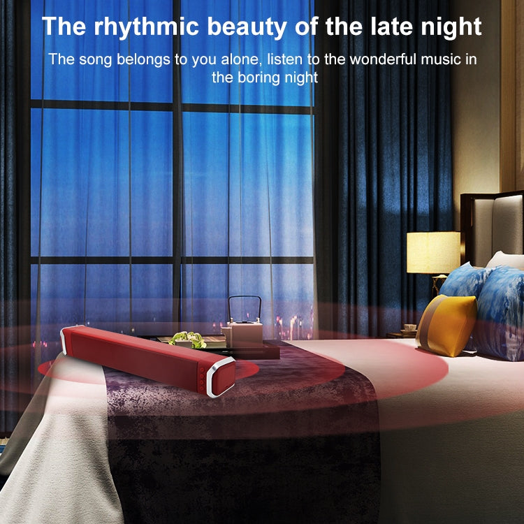 NewRixing NR-2017 Altoparlante Bluetooth portatile, supporto per chiamate in vivavoce / scheda TF / FM / disco U