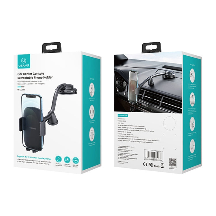 Supporto per cellulare per parabrezza della console centrale per auto USAMS US-ZJ065, ZJ065