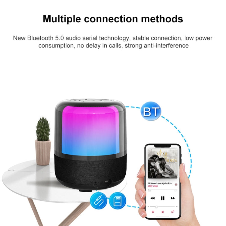 Altoparlante Bluetooth ad alto volume con luci colorate per esterni JY-06 60W TWS