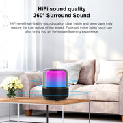 Altoparlante Bluetooth JY-06 con luci colorate