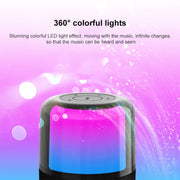 Altoparlante Bluetooth JY-06 con luci colorate