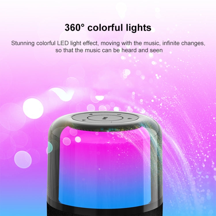 Altoparlante Bluetooth ad alto volume con luci colorate per esterni JY-06 60W TWS