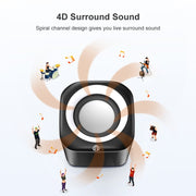 A1 Mini altoparlante cablato con audio stereo 4D controllato via cavo USB versione aggiornata, lunghezza cavo: 1,3 m, Upgraded Version