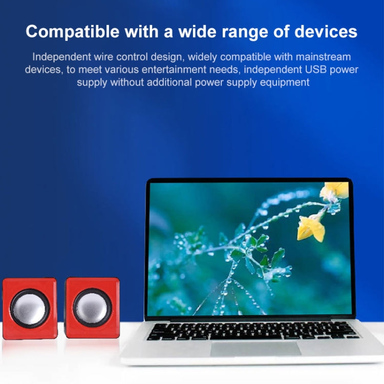 Altoparlante cablato per computer mini cellulare USB, non supporta la sintonizzazione