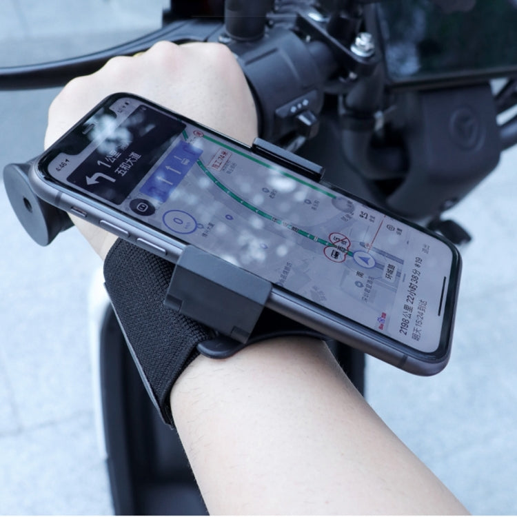 Supporto vivavoce con cinturino elastico per smartphone