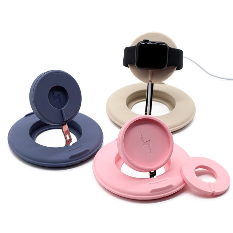 Supporto telescopico per caricabatterie wireless iPhone e orologi