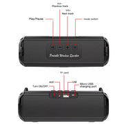 Mini Altoparlante Stereo Portatile con Subwoofer