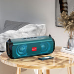 Mini Altoparlante Stereo Portatile con Subwoofer e Luce RGB