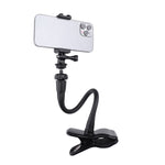 Supporto per telefono con fotocamera con asta da tavolo con braccio flessibile