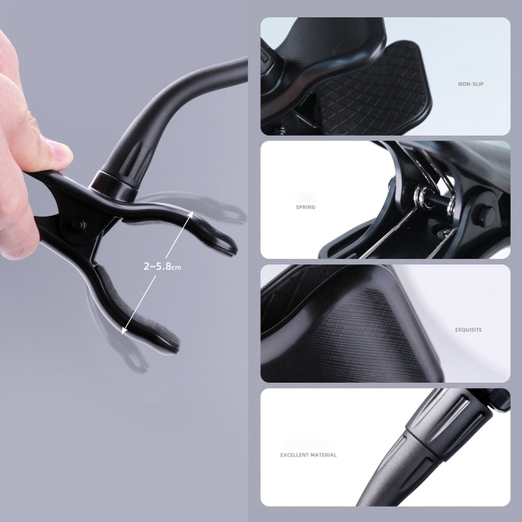 Supporto per telefono con fotocamera con asta da tavolo con braccio flessibile