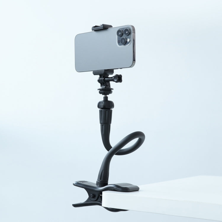 Supporto per telefono con fotocamera con asta da tavolo con braccio flessibile