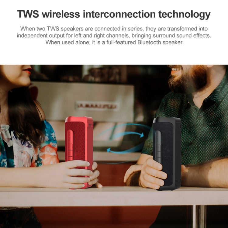 EBS-605 Altoparlante subwoofer wireless Bluetooth impermeabile in tessuto portatile da esterno