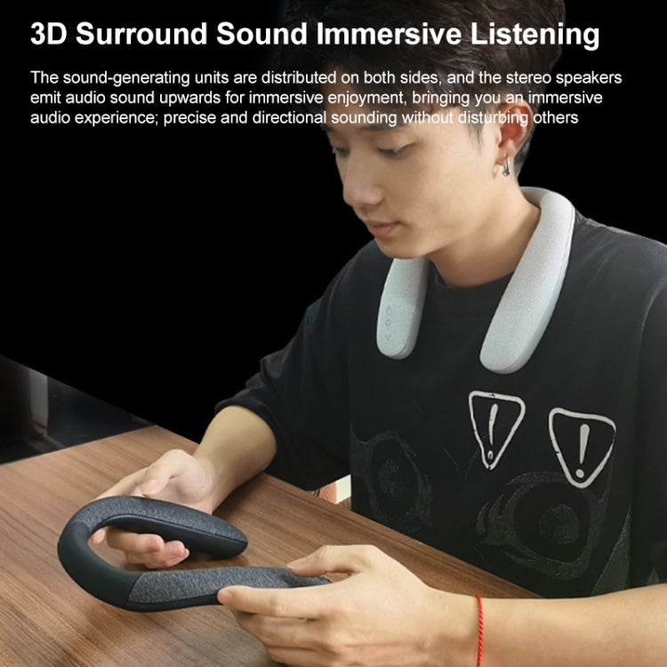 EBS-908 Altoparlante stereo subwoofer wireless Bluetooth con collo sospeso in tessuto