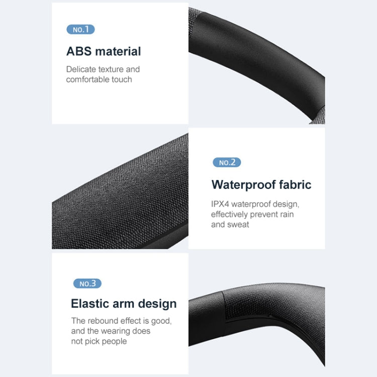 EBS-908 Altoparlante stereo subwoofer wireless Bluetooth con collo sospeso in tessuto