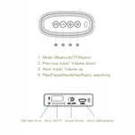 Mini Altoparlante Bluetooth Portatile EBS-037