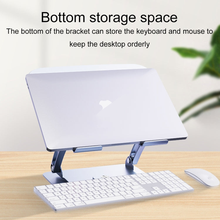 Supporto laptop regolabile R-JUST HZ08-1 in lega