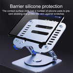 Supporto laptop regolabile R-JUST HZ08-1 in lega