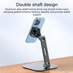 Supporto da tavolo magnetico in lega di alluminio per tablet