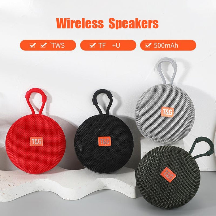 T&G TG352 Altoparlante Bluetooth wireless portatile da esterno Subwoofer stereo TWS, supporto chiamata in vivavoce / FM / TF