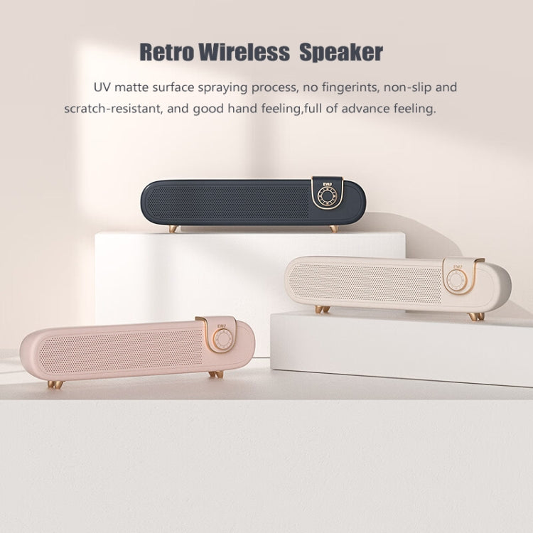 Altoparlante wireless Bluetooth retrò stile classico EWA L102, supporto TF/AUX