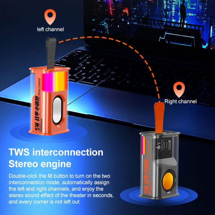 Altoparlante Bluetooth TWS 5W Portatile