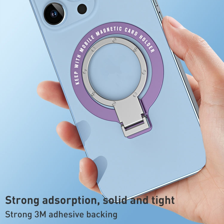 Supporto per telefono in metallo ultrasottile compatibile wireles