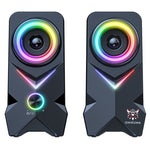 Altoparlante wireless Bluetooth USB portatile da esterno con luce RGB L2, L2