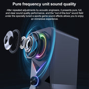 Altoparlante wireless Bluetooth USB portatile da esterno con luce RGB L2, L2