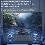Altoparlante wireless Bluetooth USB portatile da esterno con luce RGB L2, L2