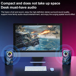 Altoparlante wireless Bluetooth USB portatile da esterno con luce RGB L2, L2