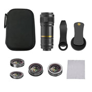 HAUTIK HK-002 Obiettivo Fisheye 5 in 1