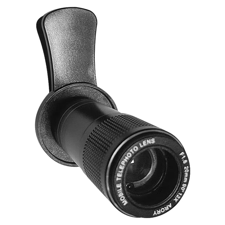 Lente telescopica clip-on per smartphone