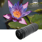 Lente telescopica clip-on per smartphone