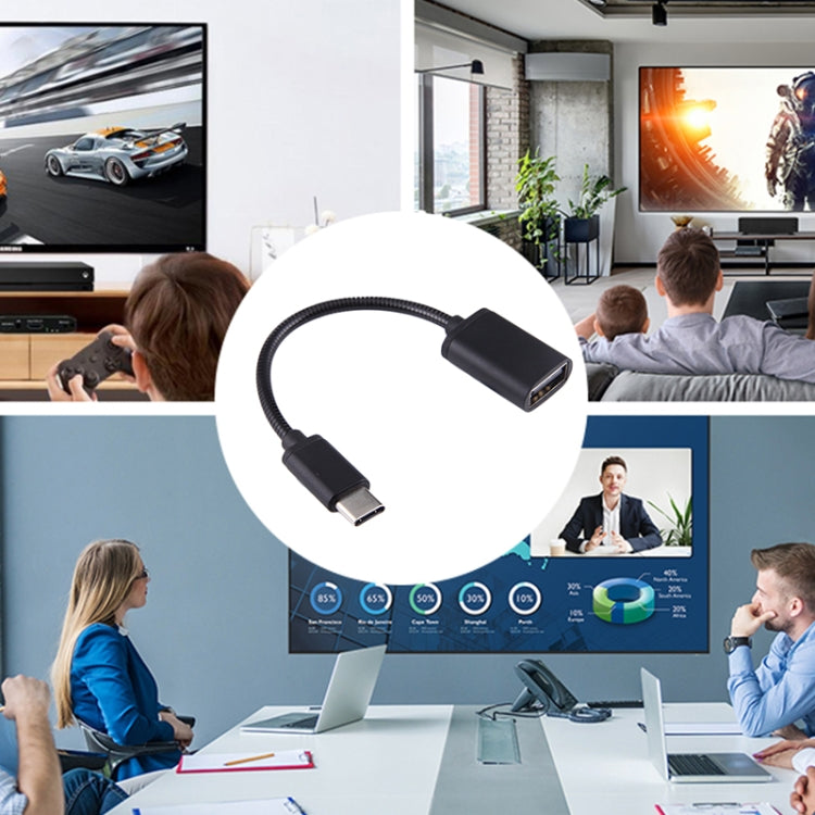 Cavo USB femmina a Tipo C maschio OTG 8,3 cm