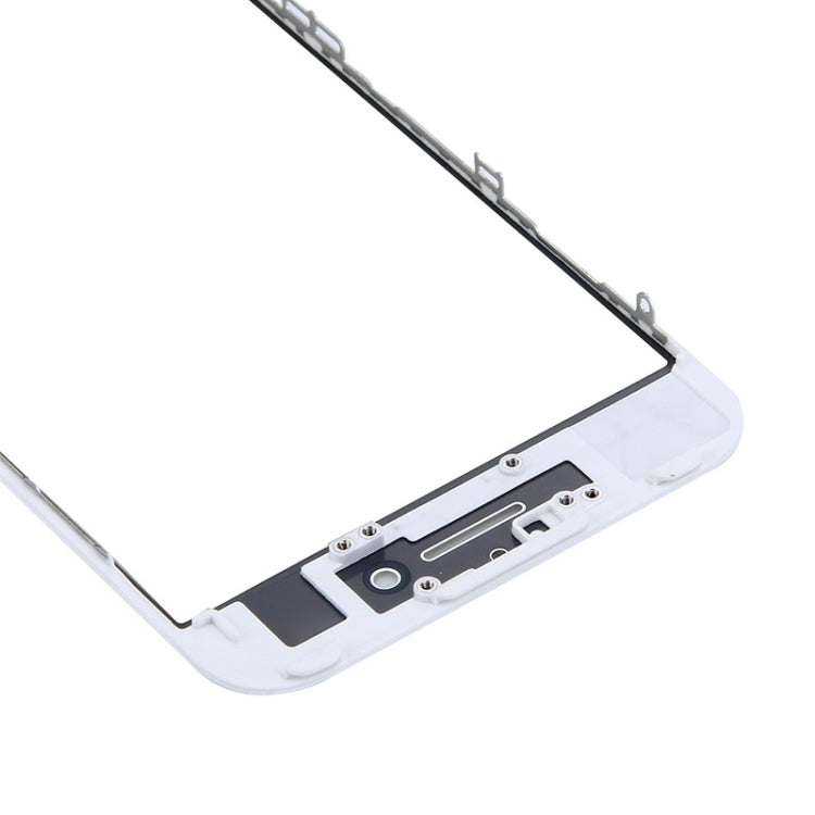 Lente in vetro esterna per schermo anteriore con cornice per schermo LCD anteriore per iPhone 7, For iPhone 7 (Frame)