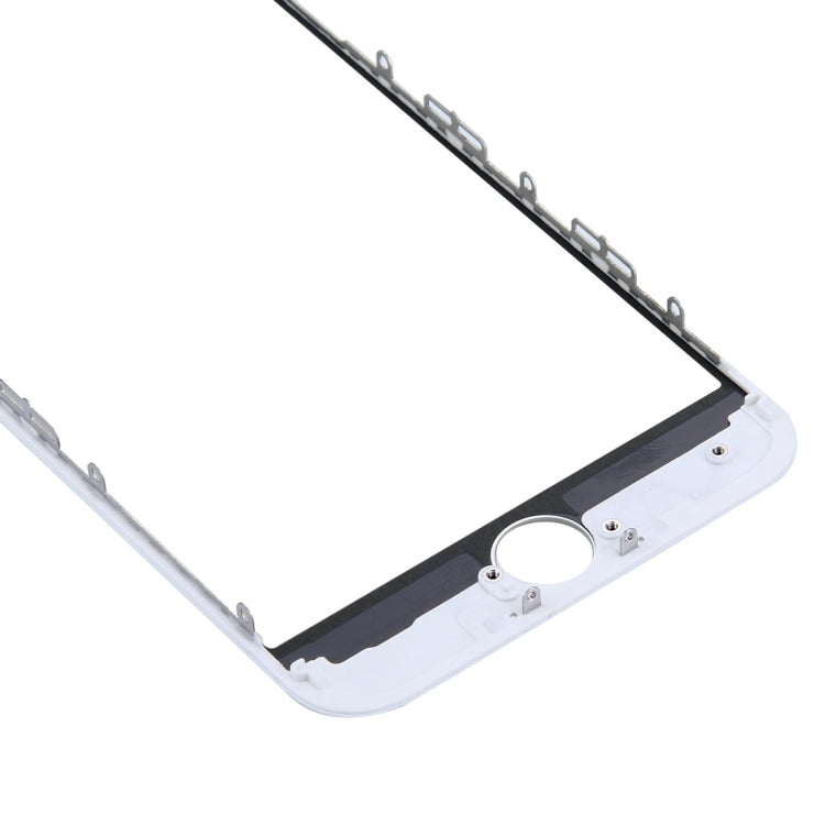 Lente in vetro esterna per schermo anteriore con cornice per schermo LCD anteriore per iPhone 7, For iPhone 7 (Frame)