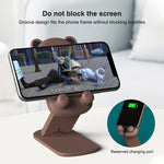 Supporto da tavolo pieghevole per smartphone fino a 10 pollici